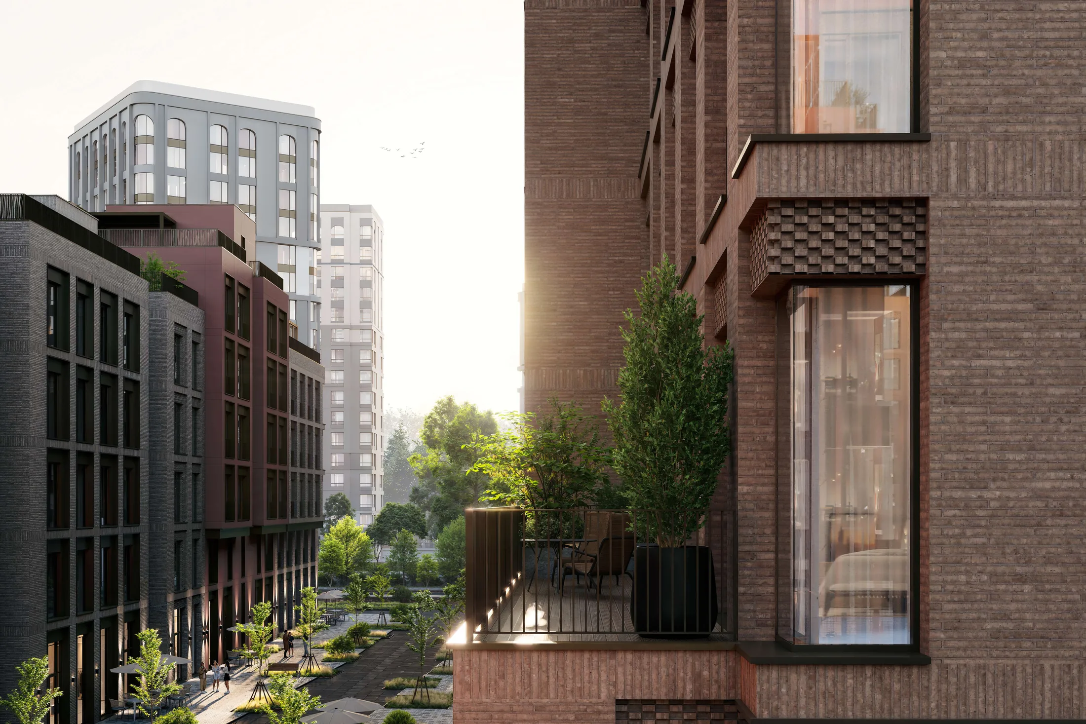 Архитектура Arkenon City, Астана — вид 13